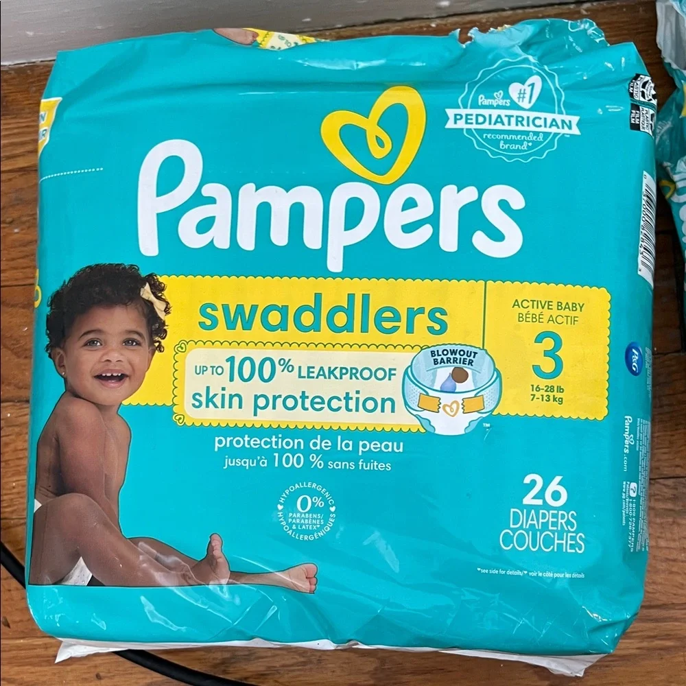 Swaddlers Diapers - Blue